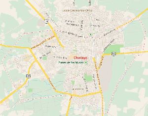 Mapa de Chiclayo